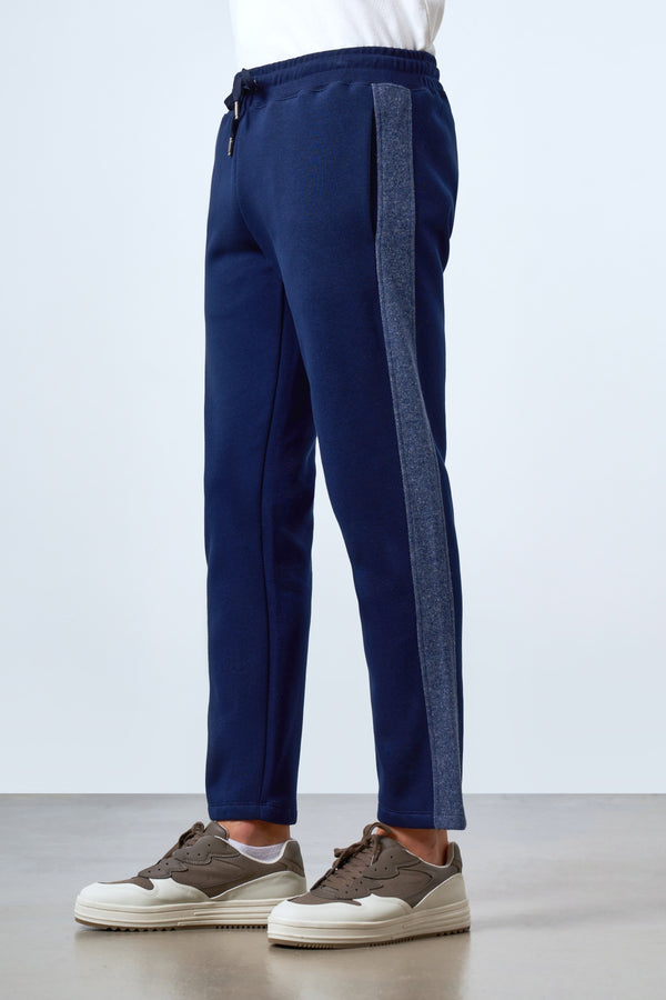 Yan Panelli Erkek Eşofman Altı - Lacivert