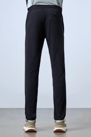 Beli Lastikli Erkek Golf Pantolon - Siyah