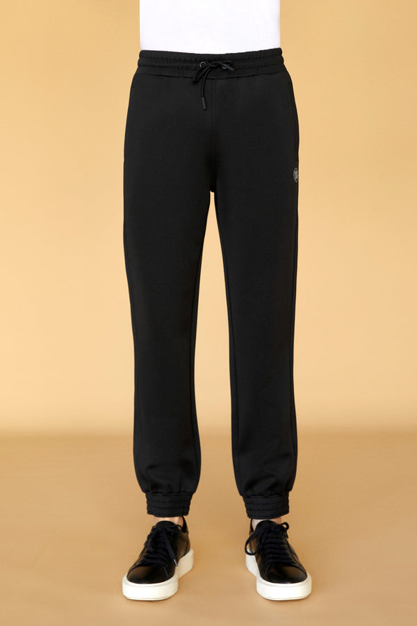 Paçası Lastikli Erkek Oversize Eşofman Altı - Siyah