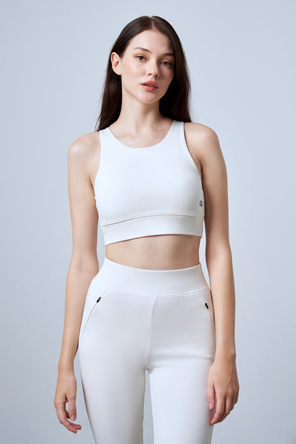 ST Logo İmzalı Kadın Bralet - Ekru