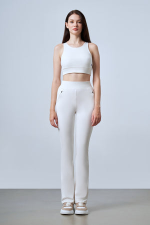 ST Logo İmzalı Kadın Bralet - Ekru