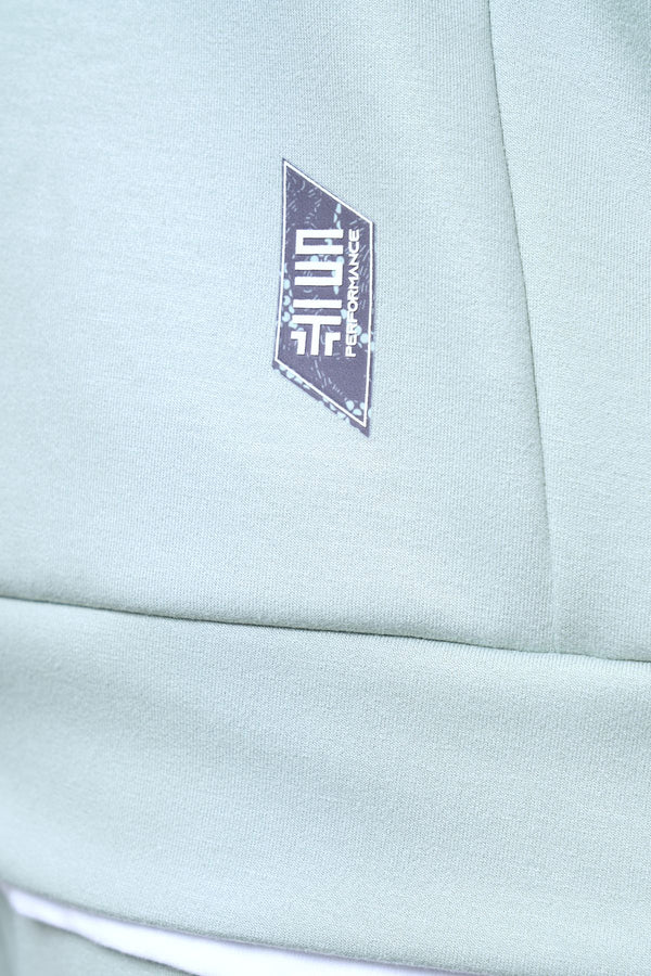 Stands Out in A Crowd Baskılı Erkek Hoodie - Açık Yeşil