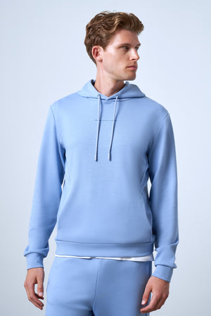 Stands Out in A Crowd Baskılı Erkek Hoodie - Mavi