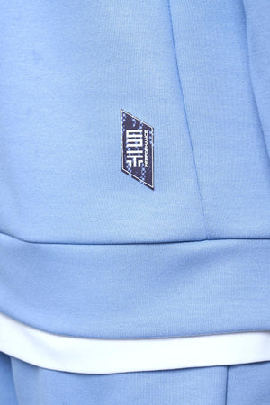 Stands Out in A Crowd Baskılı Erkek Hoodie - Mavi