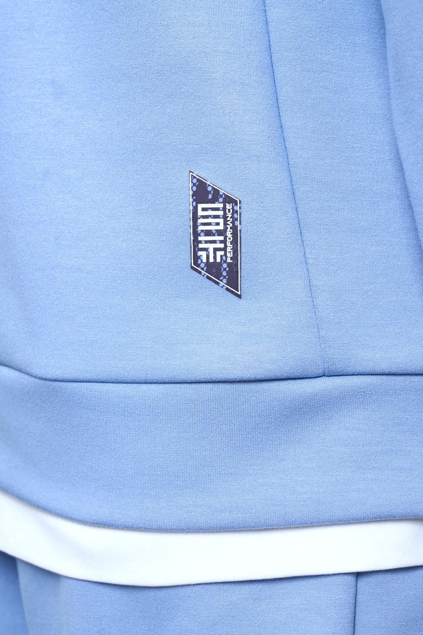 Stands Out in A Crowd Baskılı Erkek Hoodie - Mavi