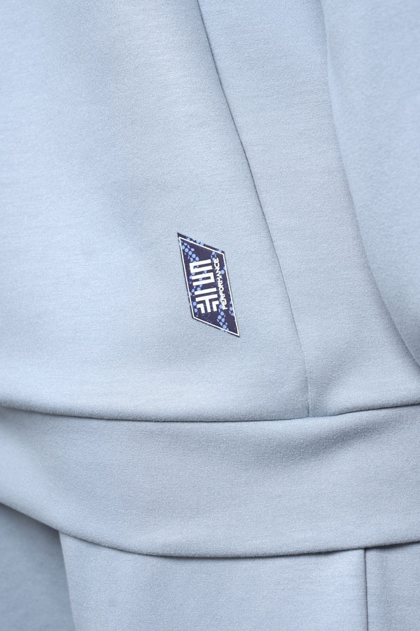 Stands Out in A Crowd Baskılı Erkek Sweatshirt - Gri
